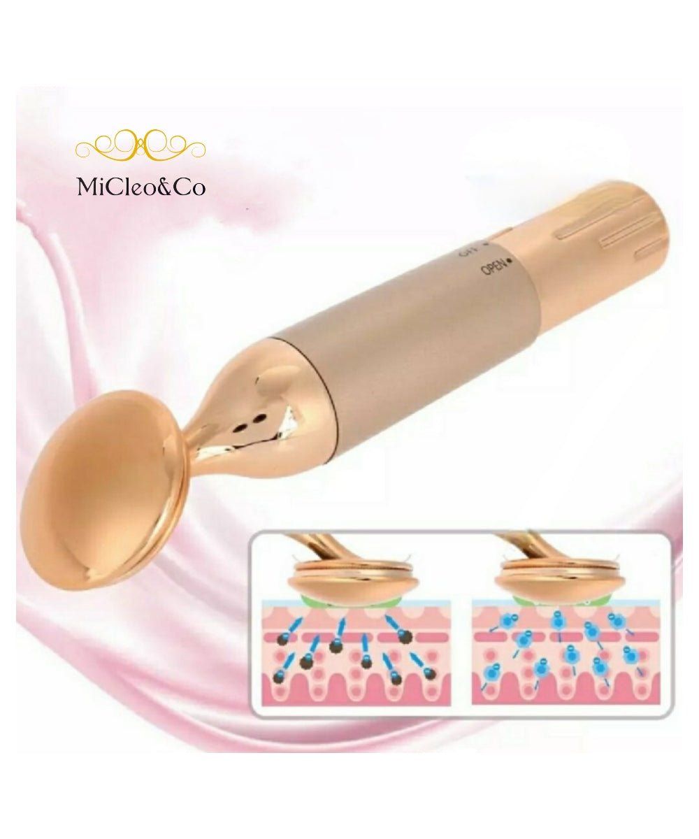 Masajeador facial: vibroterapia cosmecéutica MiCleo - MiCleo&Co
