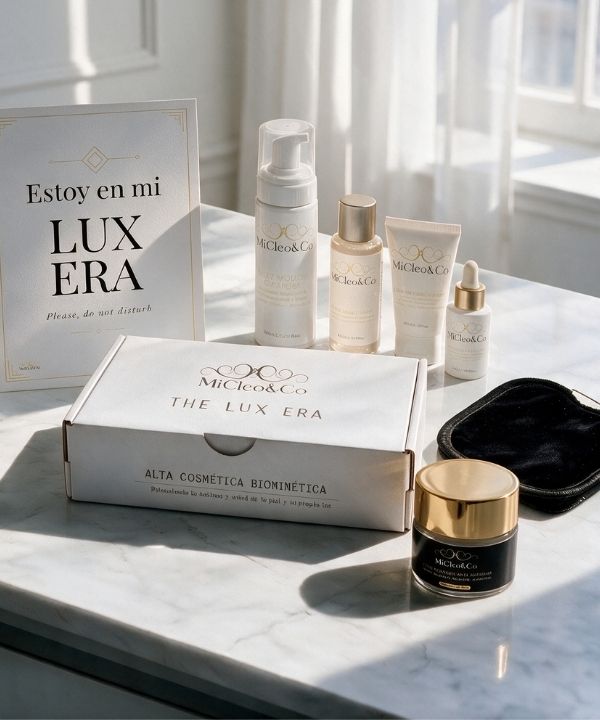 Método Piel 10: Rutina Firmeza y Luz | MiCleo&Co 16 Caja Lux Crema Elixir Redensificante