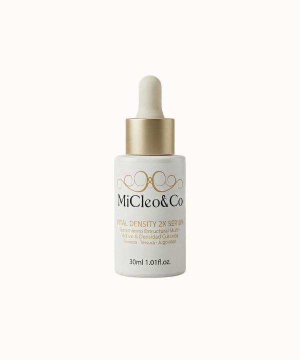 Método Piel 10: Rutina Firmeza y Luz | MiCleo&Co 38 Vital Density 2X Serum